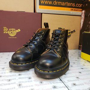 cream colored doc martens